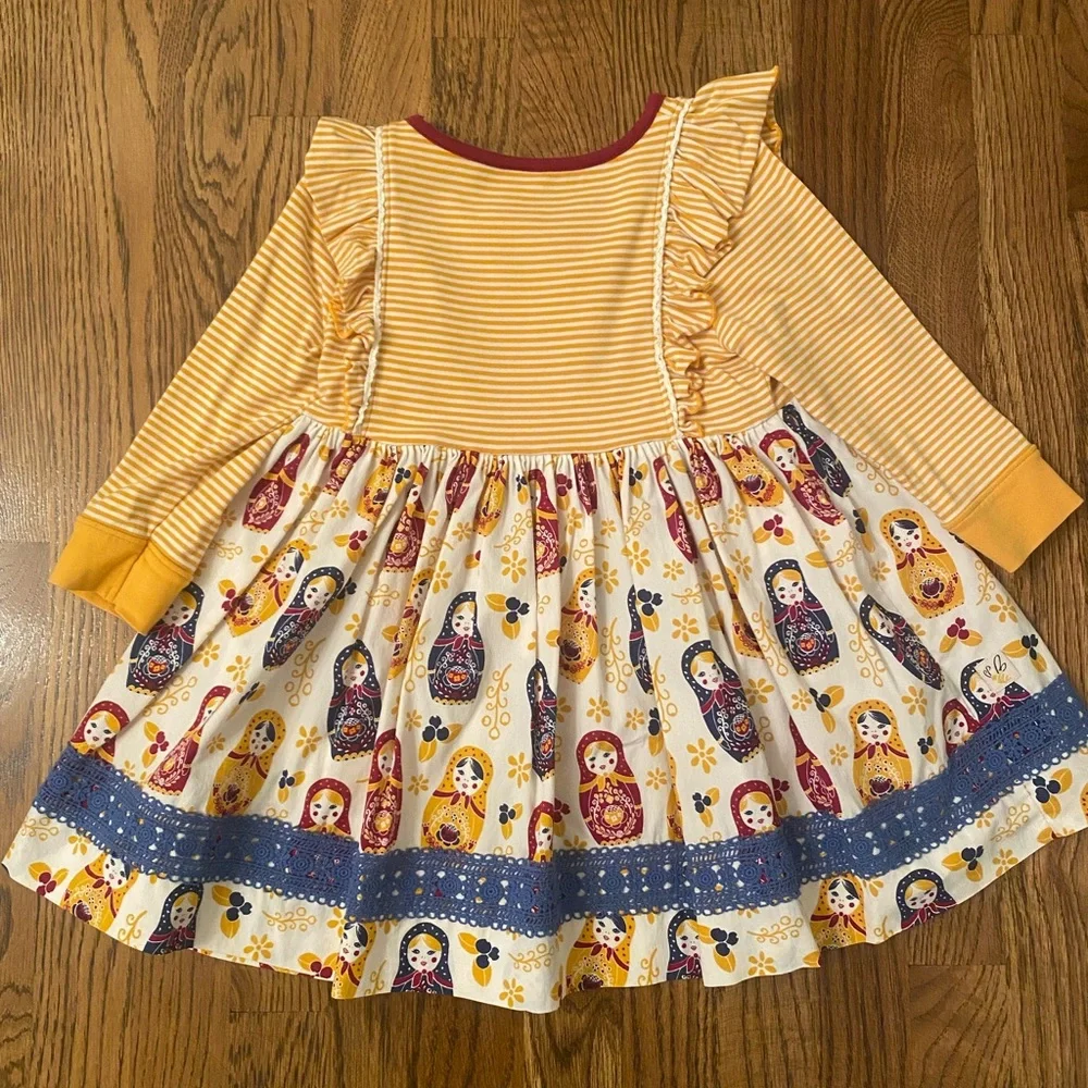 Wildflowers Russian Doll Tunic/Dress - Picture 2 of 3
